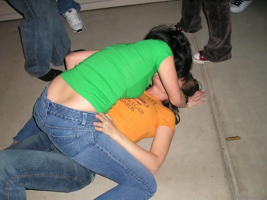 Lesbian amateur drunks