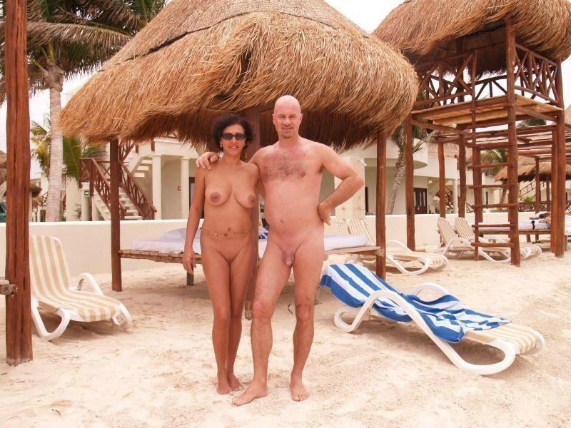 Nudist beach fun 