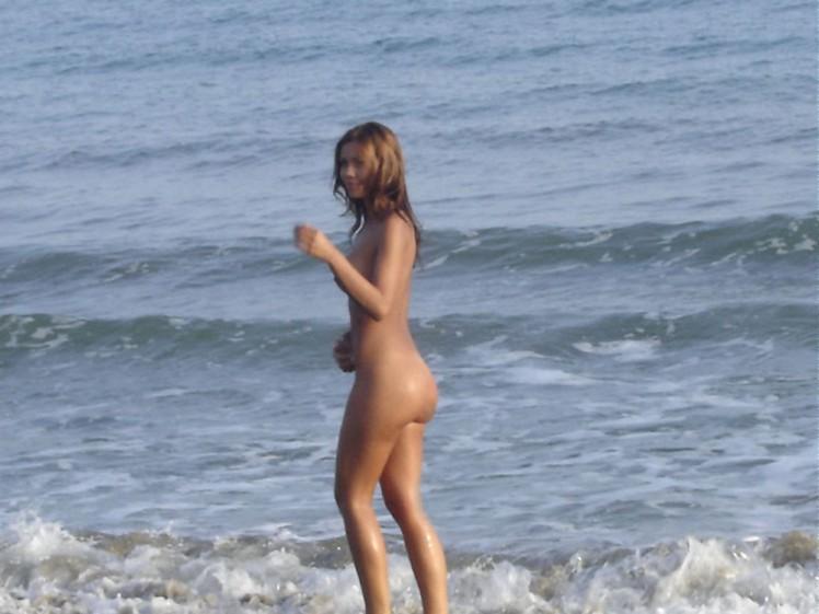 Nudist beach fun 