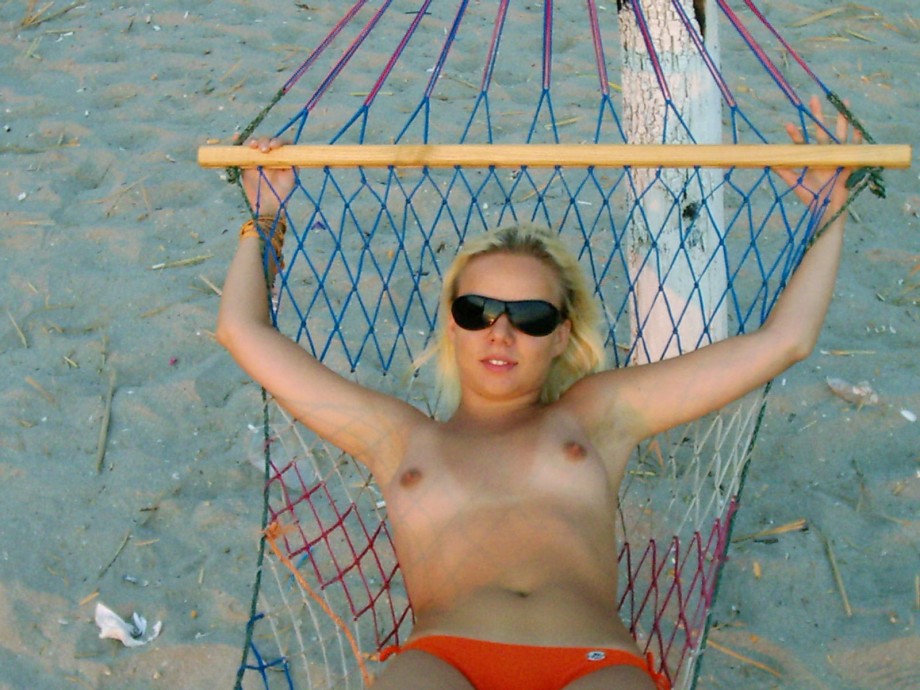 Russian and ukrainian girls on beach kazantip