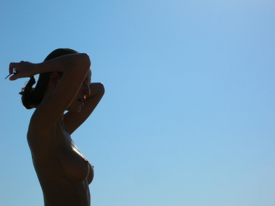 Russian and ukrainian girls on beach kazantip