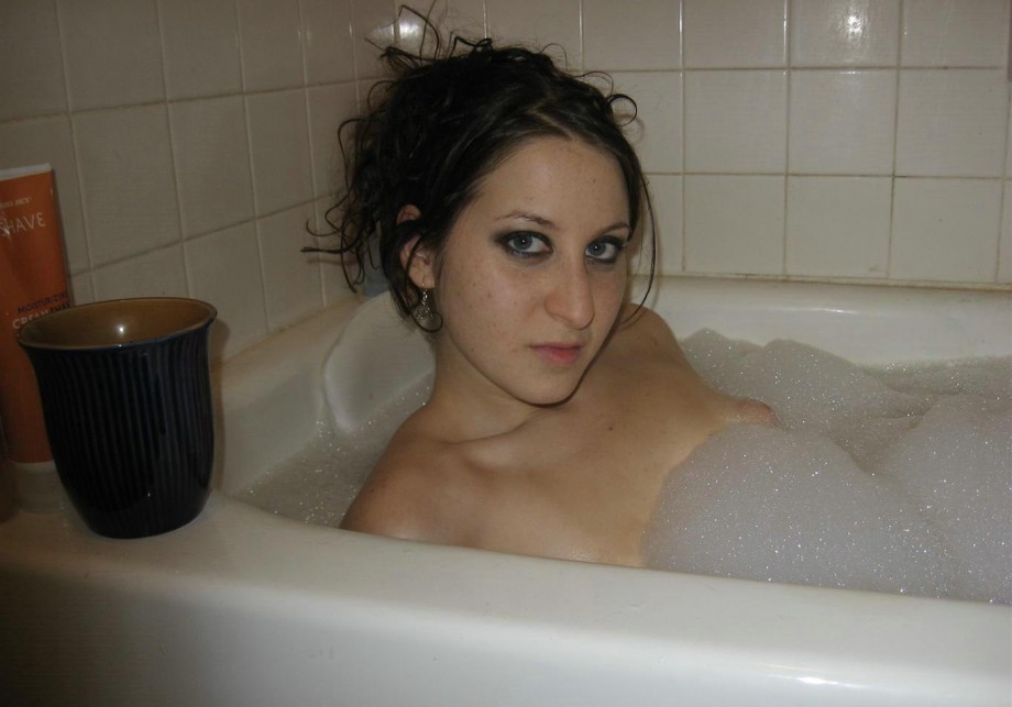 Naked shower teen girlfriend