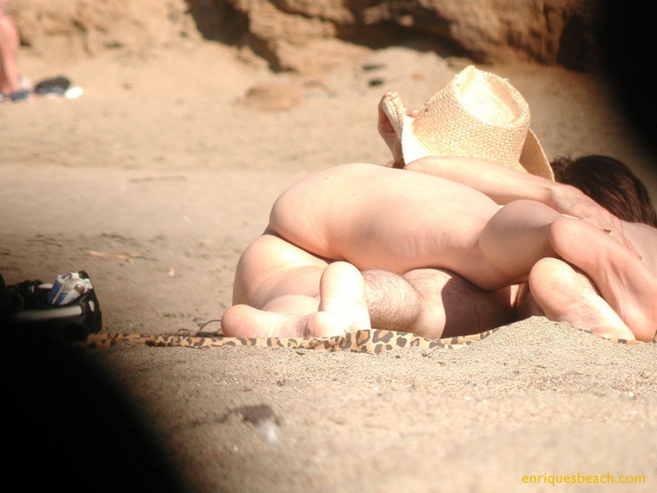 Nudist at the beach