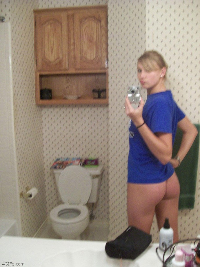 Selfshot pics - amateur white girl posing 