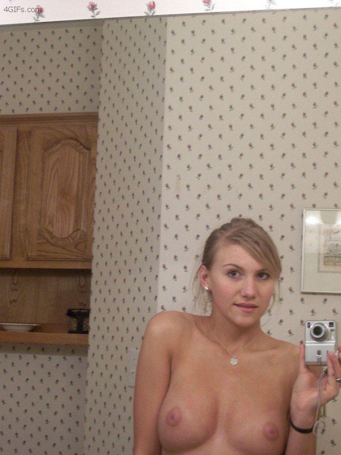 Selfshot pics - amateur white girl posing 