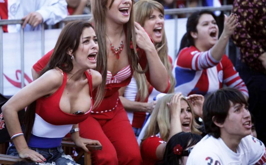 Paraguay  football fan larissa riquelme