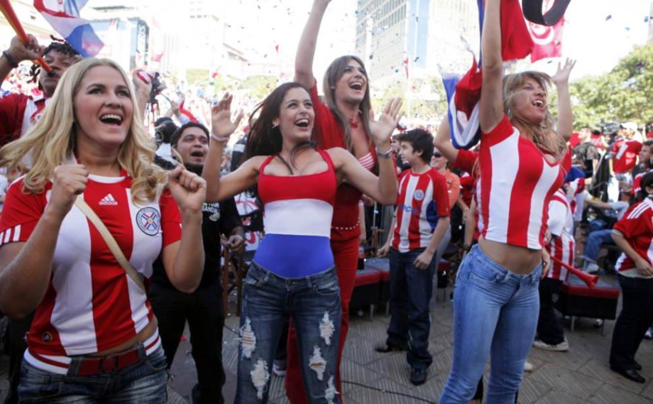 Paraguay  football fan larissa riquelme