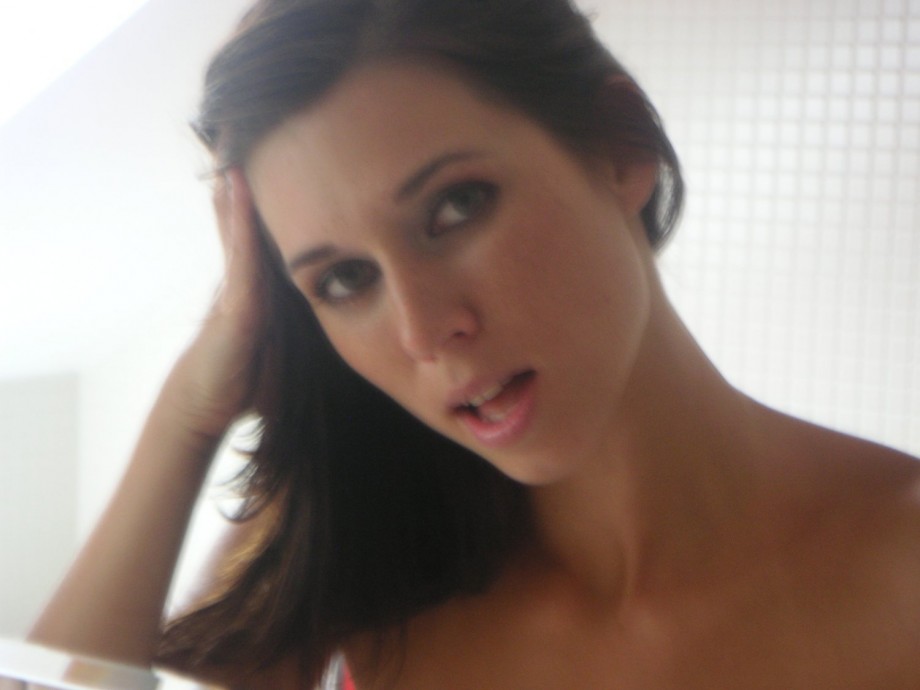 Brunette self pics