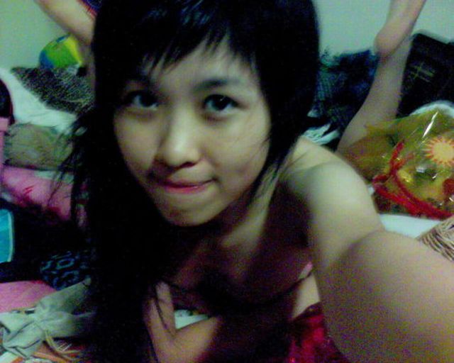 Self shot asian teen 