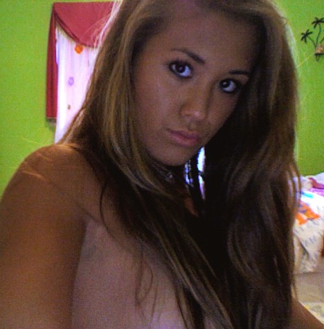 Tanned teen