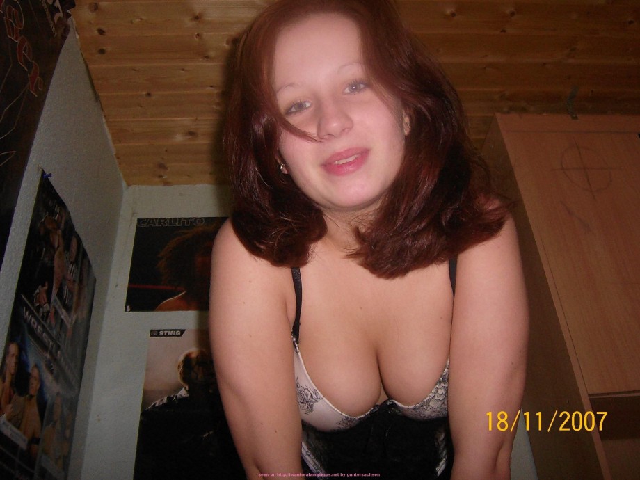 Chubby teen selfshots