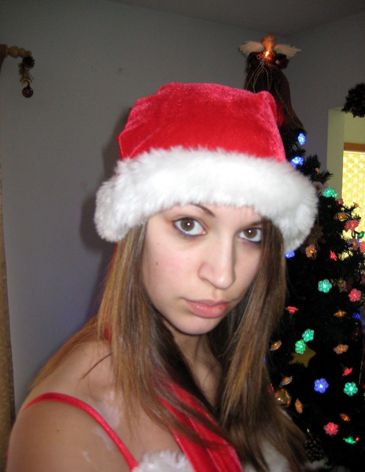 Sexy christmas girl