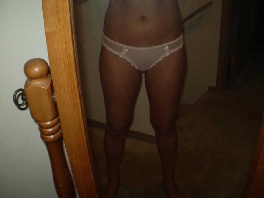 Cute young wife nicole shows off  some new panties