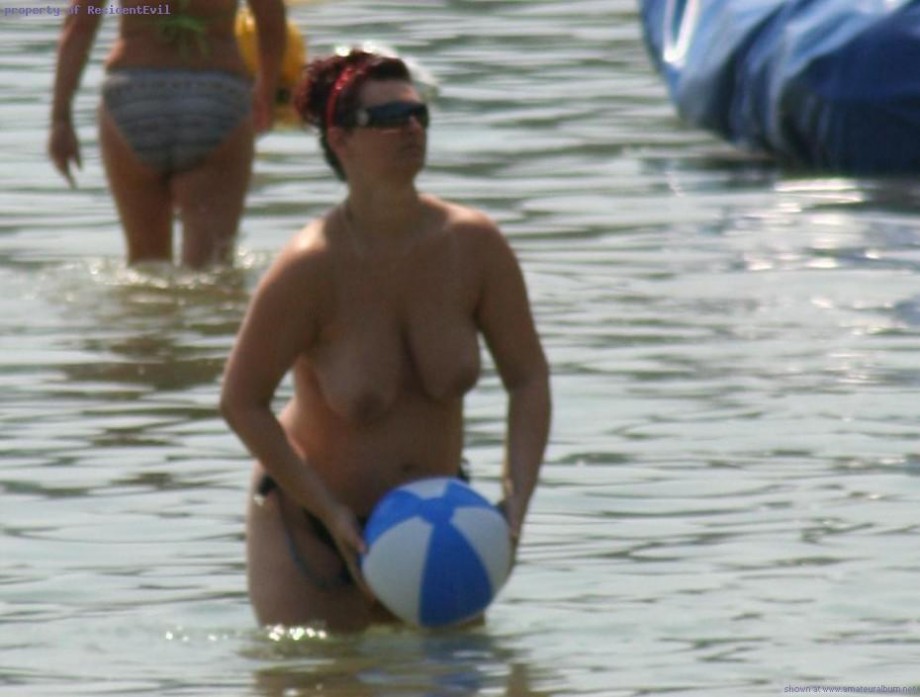 Nute at the beach mix - fkk nudism