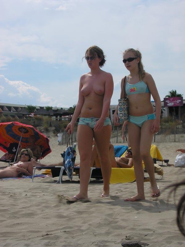 Nute at the beach mix - fkk nudism