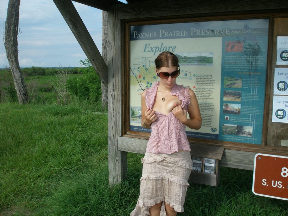 Florida sunshine without panties and bras