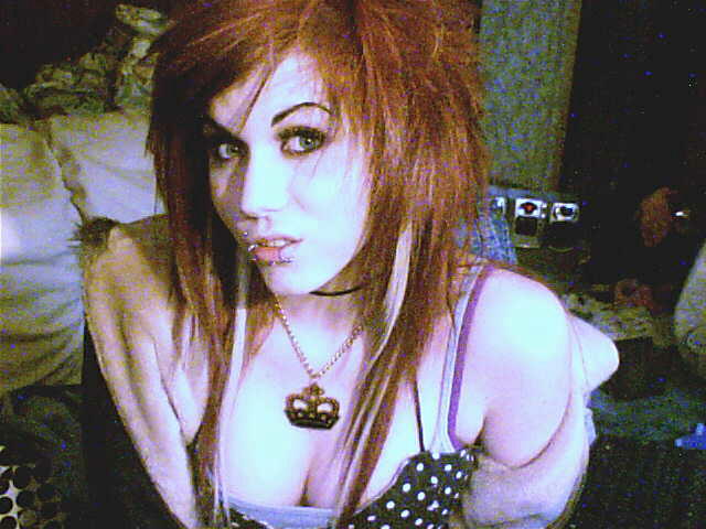 Emo girl selfshots