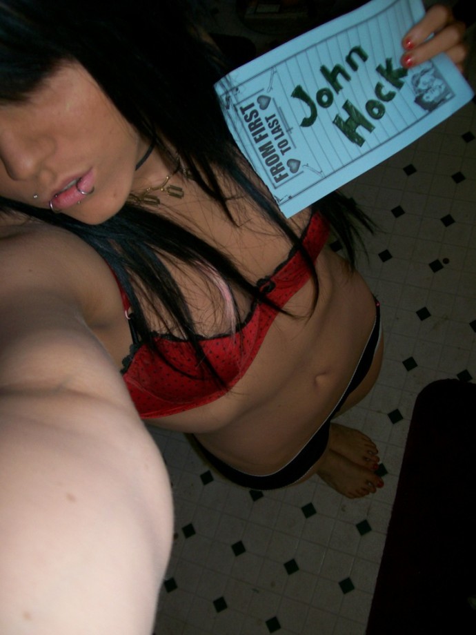 Emo girl selfshots