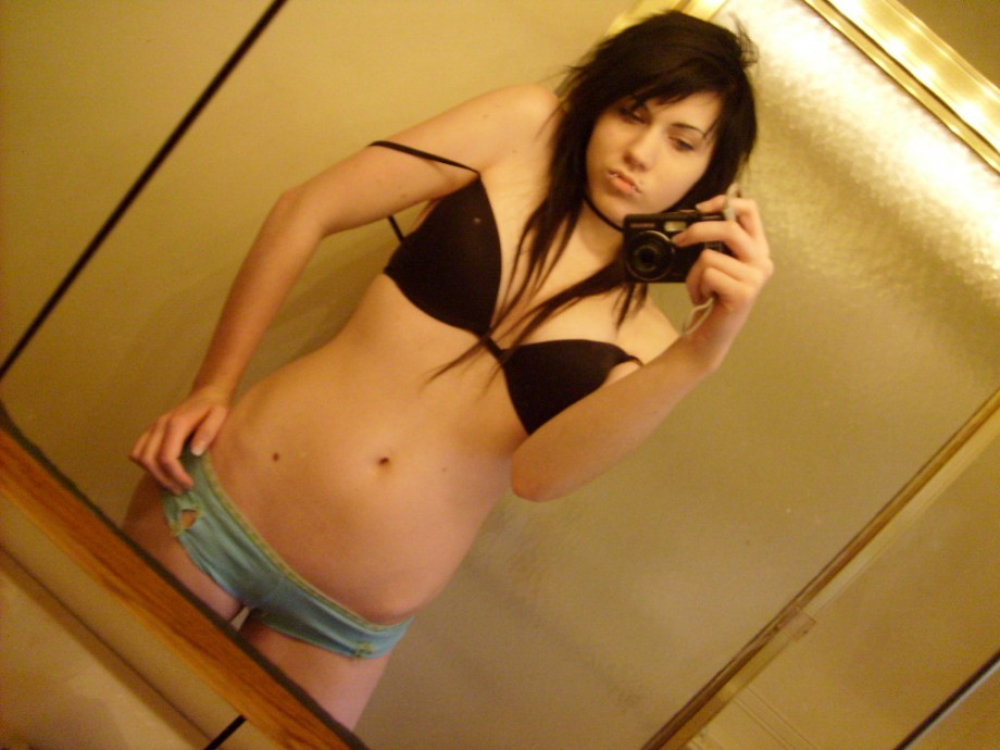 Emo girl selfshots