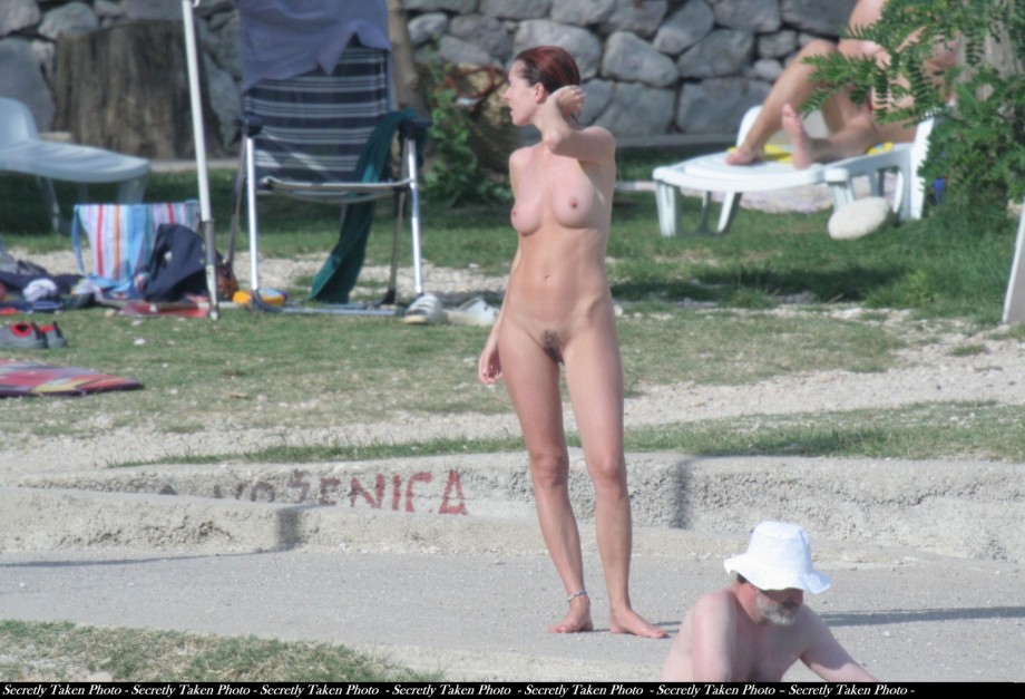 Nudists in baska ( krk / croatia )