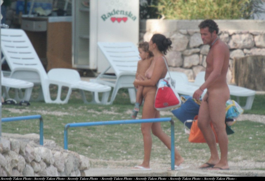 Nudists in baska ( krk / croatia )