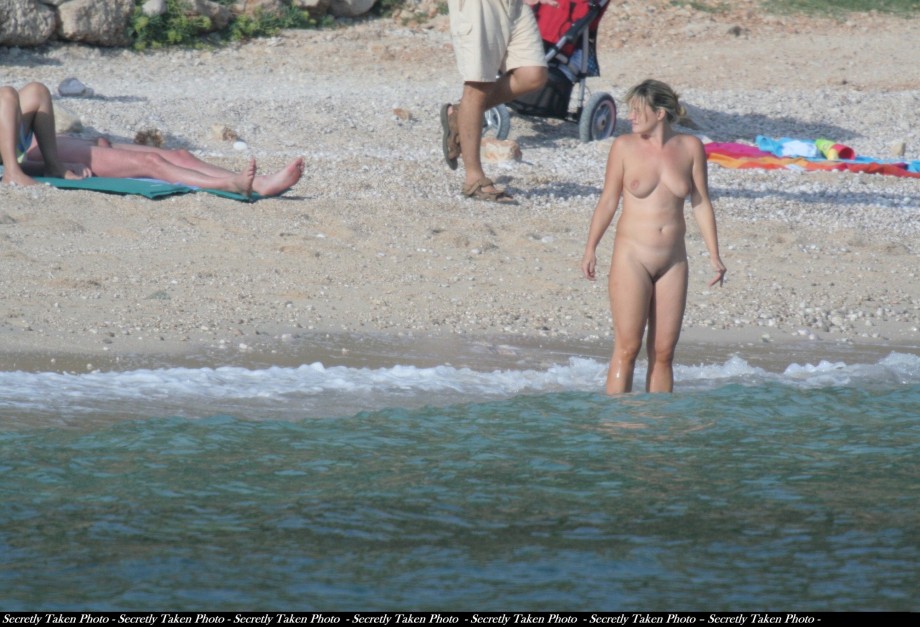 Nudists in baska ( krk / croatia )