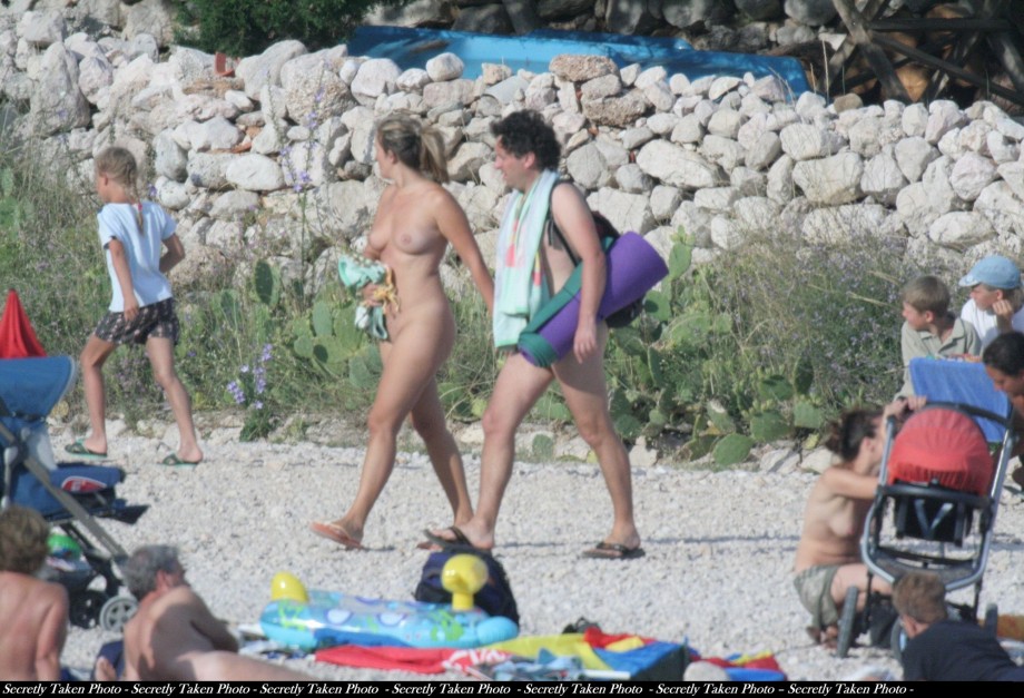 Nudists in baska ( krk / croatia )