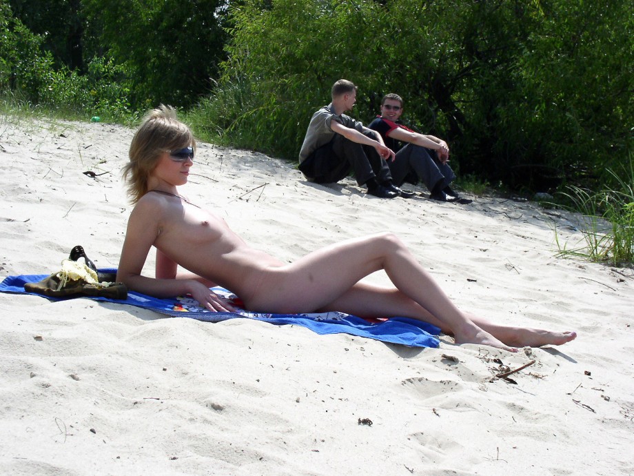 Nude girls by the river - 21