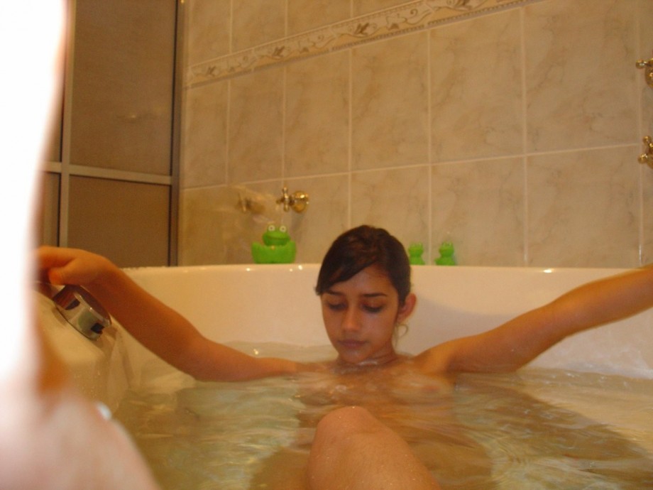 Girls in bath 47