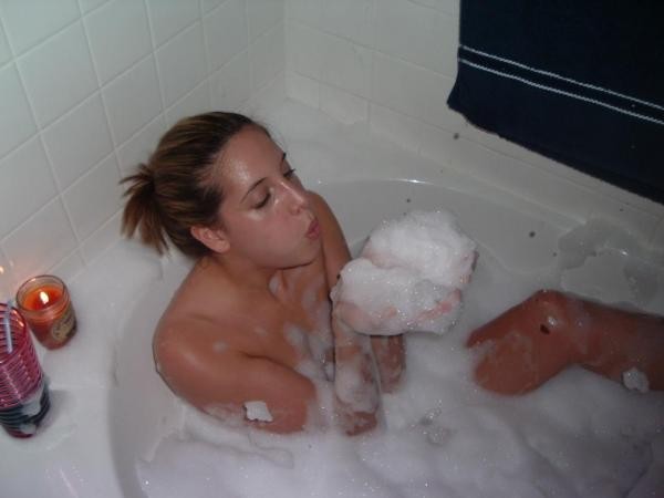 Girls in bath 37