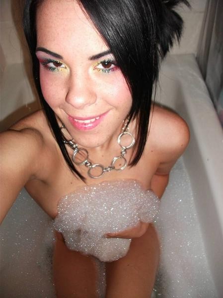 Girls in bath 37