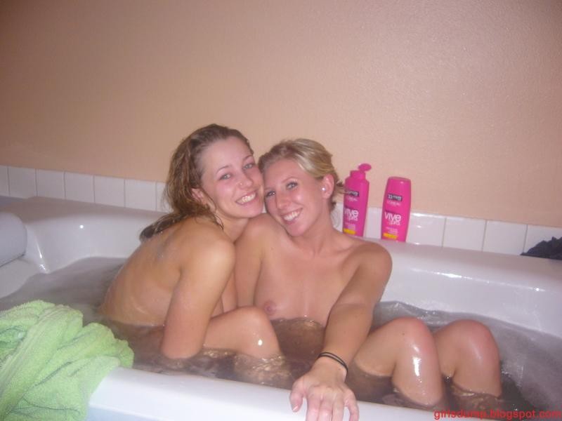 Girls in bath 37