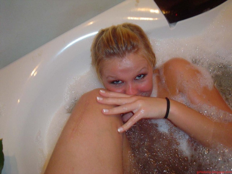 Girls in bath 28