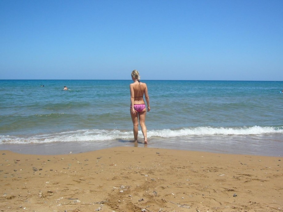 Two girls having fun on their vacation