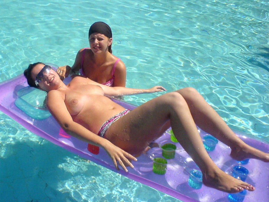 Two girl on beach