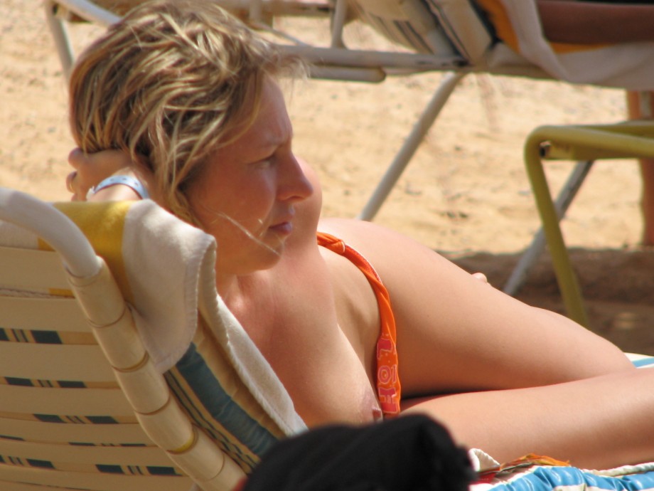 Another girl at the beach