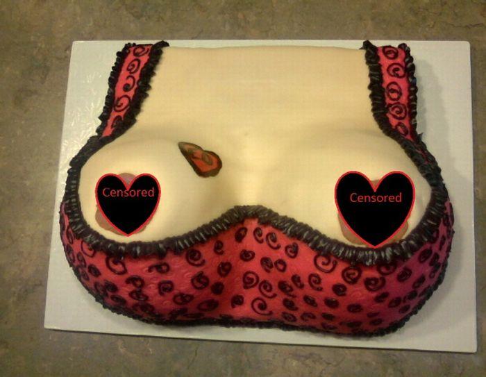 Boobs cakes