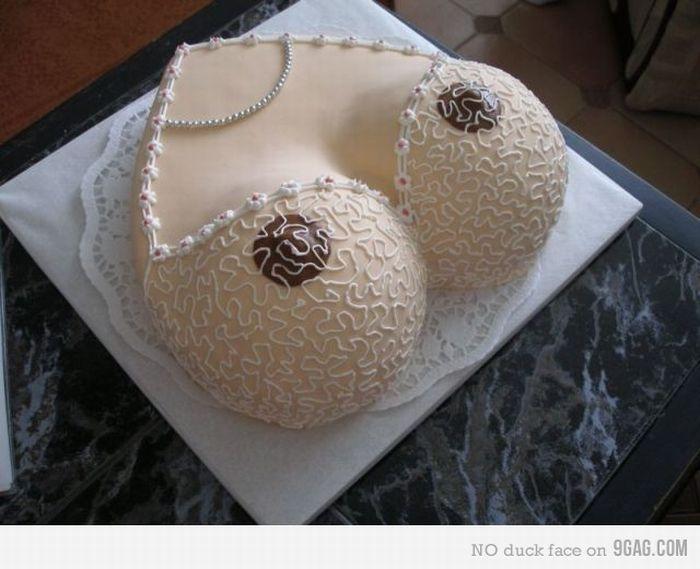 Boobs cakes
