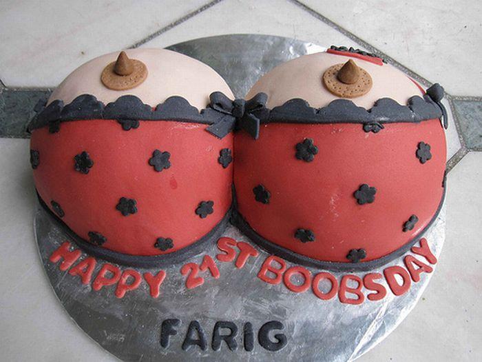 Boobs cakes