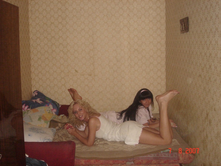 Russian lesbian teens skinny dipping