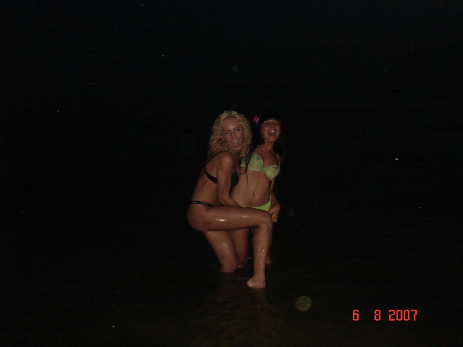 Russian lesbian teens skinny dipping