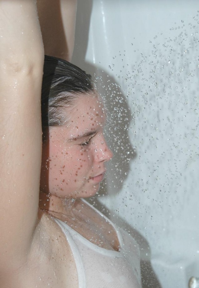 Margarita - nn amateur teen taking a shower