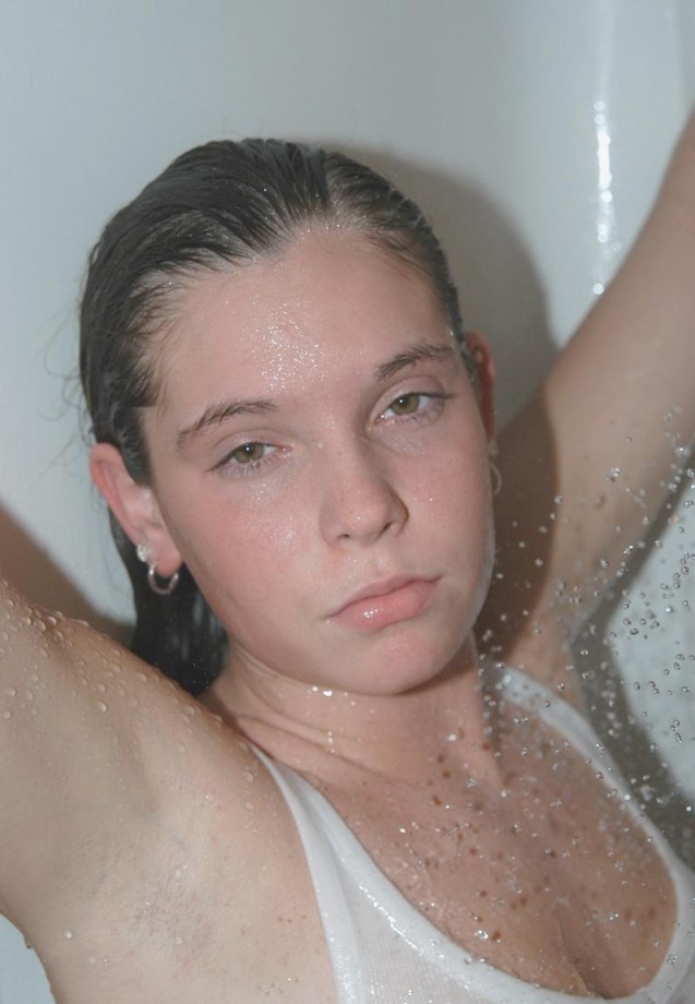 Margarita - nn amateur teen taking a shower