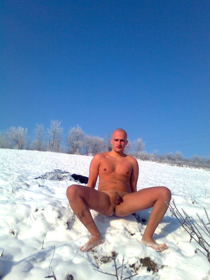 Snow and naked