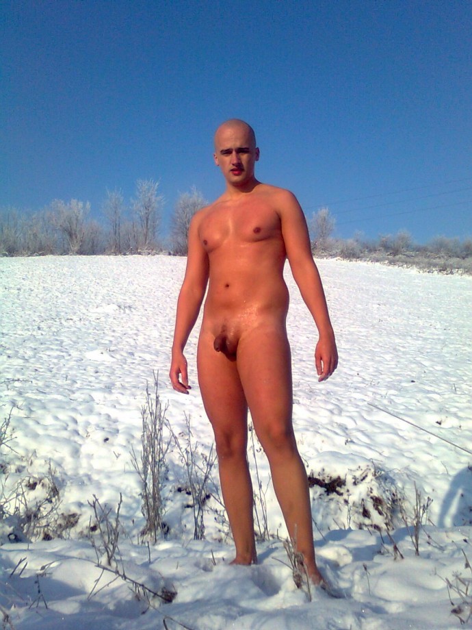 Snow and naked