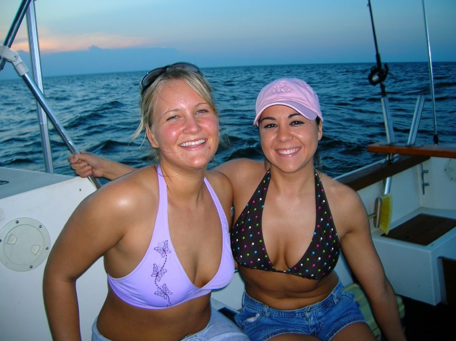 Vacation on boat with girlfriend