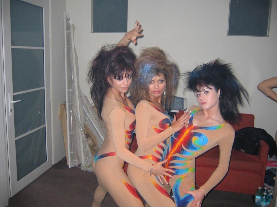 Russian strip show girls