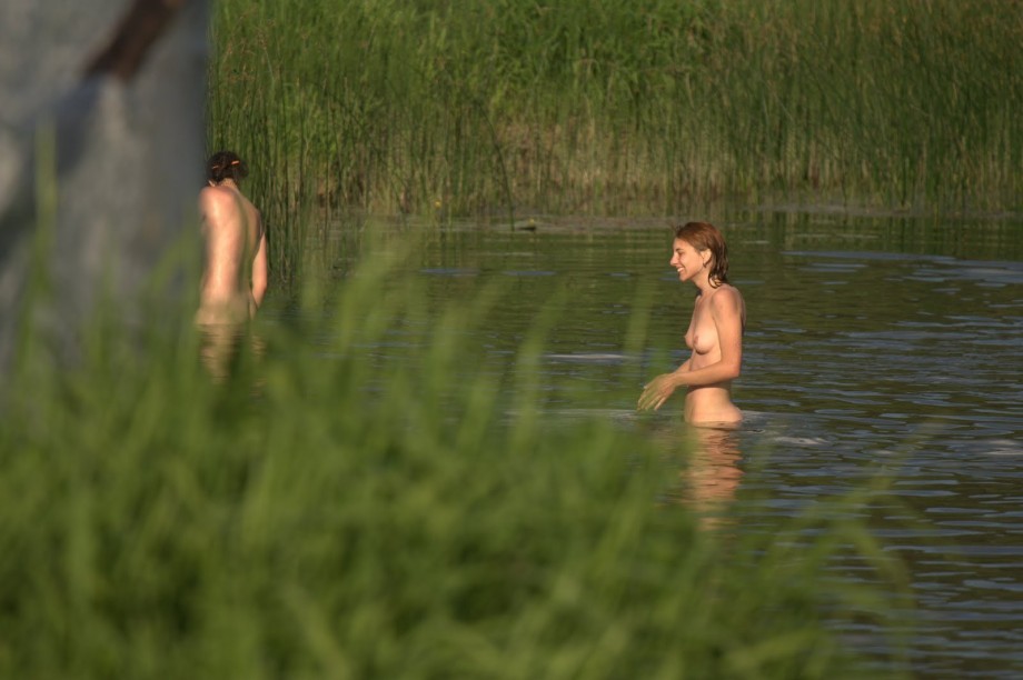 Naked nudist russian girls at a music festival