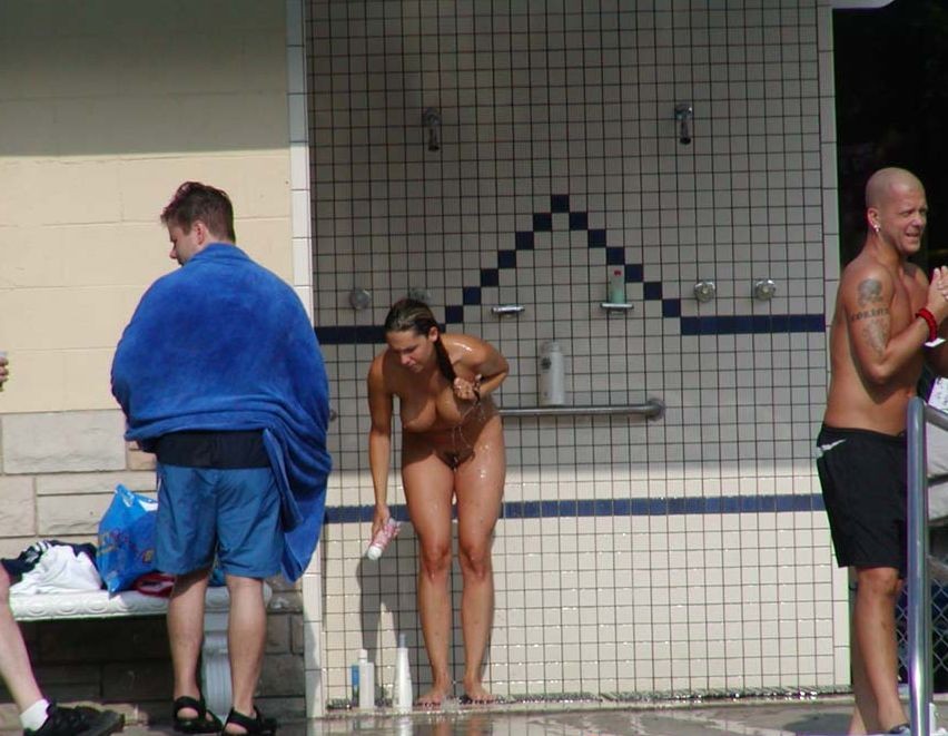 Beach showers