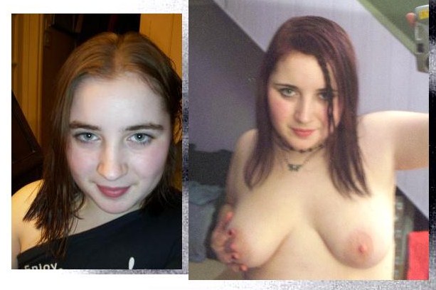 Gothic big tits teen